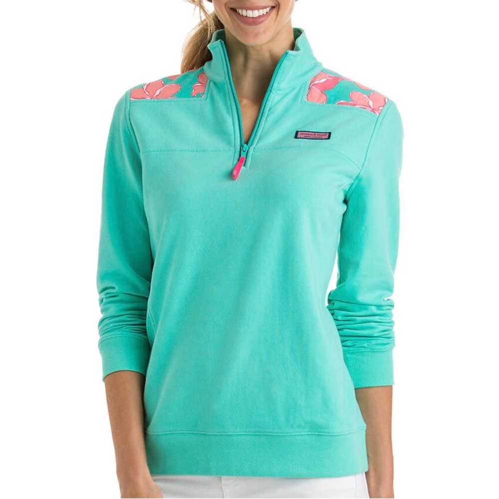 Vineyard Vines In Bloom Shep Shirt, Size L